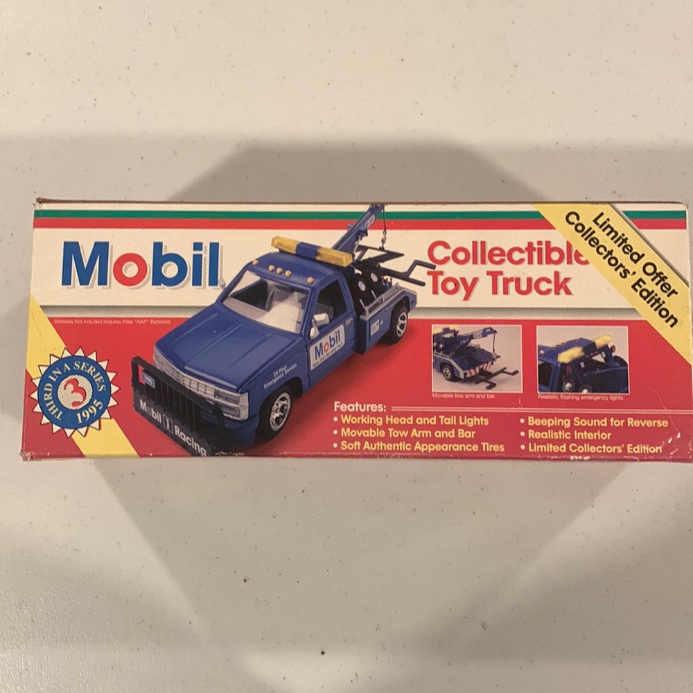 1995 Mobil Collectible Toy Truck